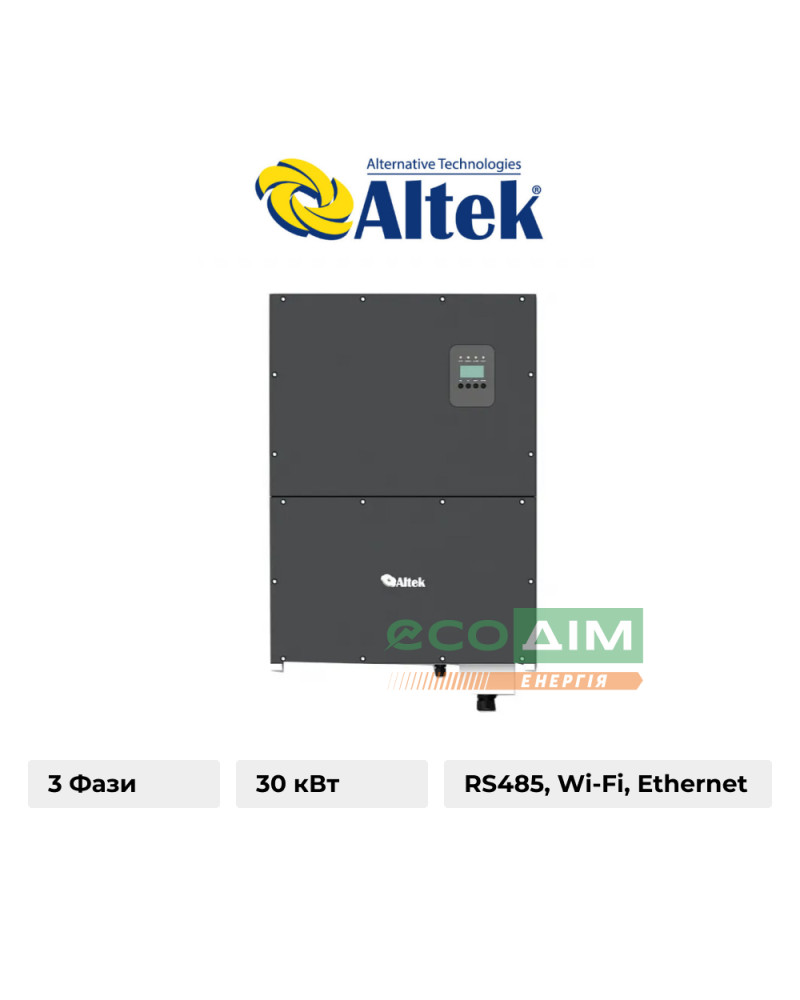 Мережевий інвертор ALTEK ACRUX-30K-TM