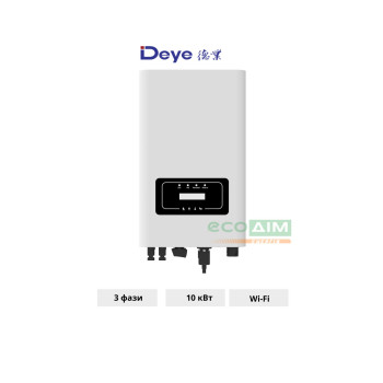 Мережевий інвертор 10кВт трифазний+WiFi, SUN-10K-G06P3-EU-AM2-P1